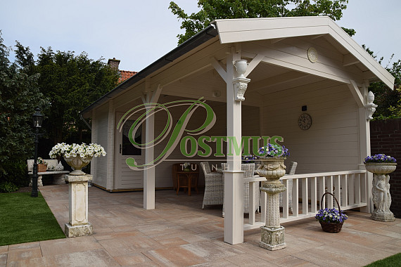 Tuinhuis met veranda