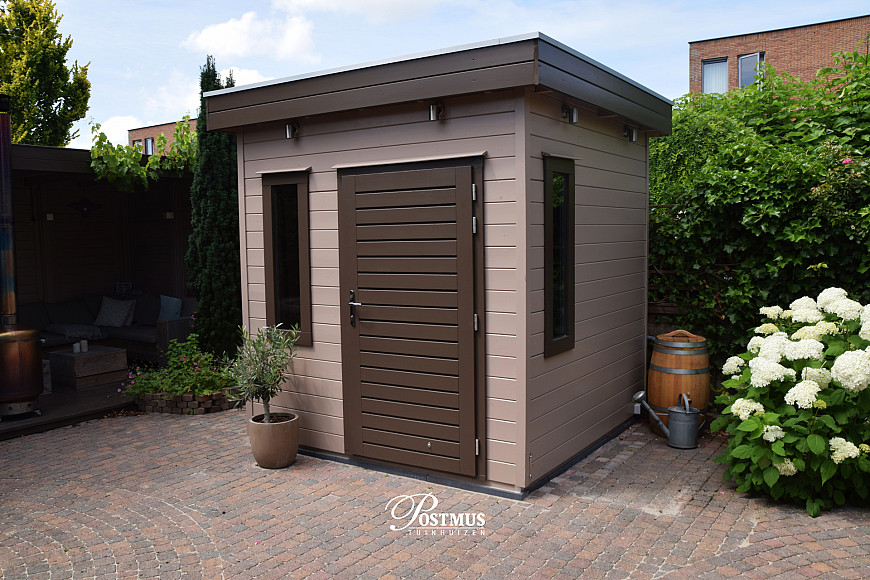 Bohemian veranda met losse berging