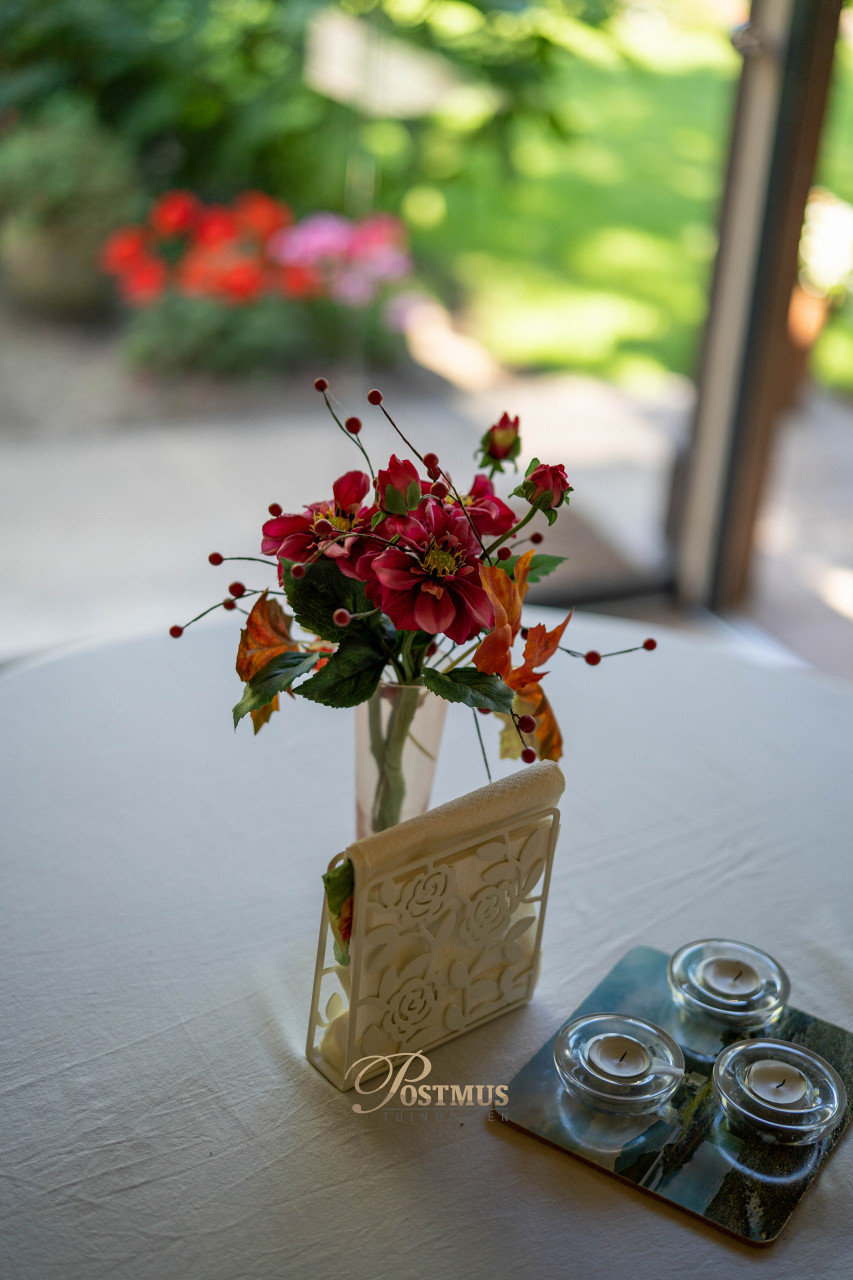 Veranda met glazen wanden